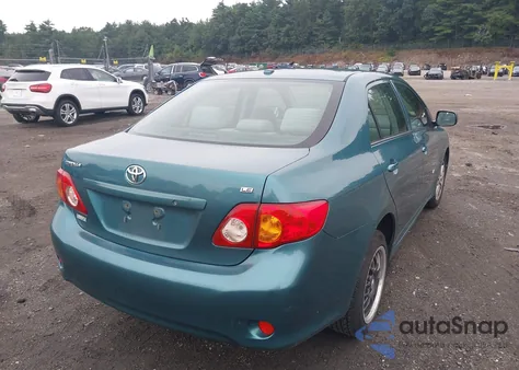 2009 Toyota Corolla Le из США, поврежденный, VIN MLHPC4629G5300202